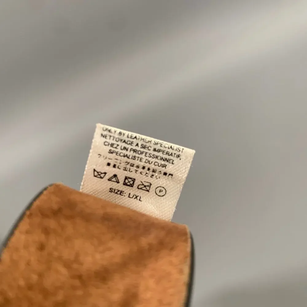 LEVI'S Size L Brown Leather Belt